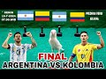 FINAL🏆🏆🏆 ARGENTINA VS KOLOMBIA || COPA AMERIKA 2024 || PREDIKSI JUARA VERSI ARJUNA