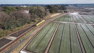 20220116 三岐鉄道北勢線　麻生田駅～楚原駅を走る270系電車