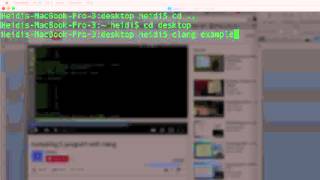 Compile and Run a C Program on Mac (or Linux) with Clang