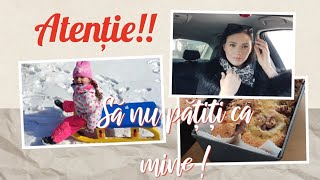 VLOG/CE AM PUTUT SĂ PĂȚESC?!? 😱/AM REVENIT/♥️/CUMPĂRĂTURI LIDL 500 LEI !