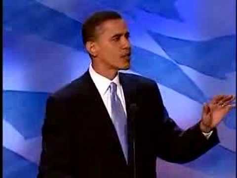 2004 Barack Obama Keynote Speech - YouTube