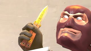 TF2 spy's 69 killstreak knife (Source Filmmaker animation)