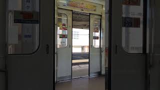 東武東上線10030系未更新車のドアが開く！！！(2022年2月17日@霞ケ関) #Shorts