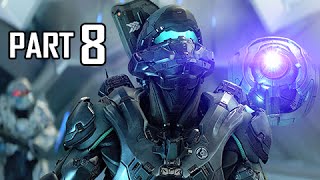 Halo 5 Guardians Walkthrough Part 8 - Guardian (Gameplay Let's Play Commentary)