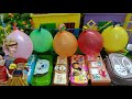 மகிழ்ச்சியான நேரம் பகுதி 638 | new pencil box with colour balloon game | mini green food