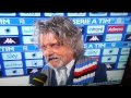 show ferrero presidente sampdoria ilaria d amico