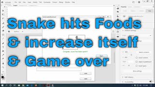 How to develop a Snake Game (P-2) using Action Script 3.0
