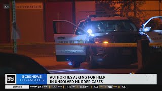 Rewards offered for information in four Los Angeles county homicides dating back to 2007