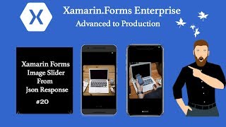 Xamarin forms Image Slider Carousel View From Json Response #Tutorial 20