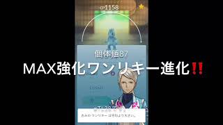 【ポケモンgo 】 MAXワンリキー進化！(今更感)