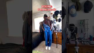 Styling Carhartt overalls #fashion #style #styleinspiration #streetwear #trending #carhartt #grwm