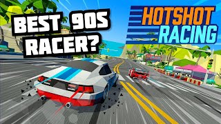 90s ARCADE Style Racer! - Hotshot Racing on Switch | 8-Bit Eric
