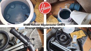 Brand new NEVER USED Hoover Aquamaster Electronic S4472 - First (\u0026 only) Look!