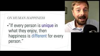 Aristotle's Nicomachean Ethics and Eudaimonia: How happiness is different and the same for everyone