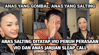 Live anas dan vio bikin baper penonton, anas salting ditatap vio penuh perasaan