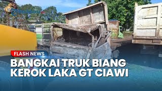 PENAMPAKAN TRUK GALON Biang Kerok Kecelakaan Maut di Gerbang Tol Ciawi yang Tewaskan 8 Orang