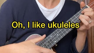 “I Like Ukuleles” by Joe Brown • Cover by Lindsay Müller • ultimate ukulele anth