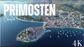 Primosten, Croatia | Drone video | 4K