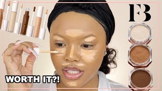 Uh..WTH??! NEW Fenty Beauty Concealer & Setting Powder Review + 8 Hour Wear Test