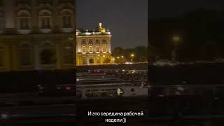 By boat on the Neva River   st  Petersburg   Walking Tour  asmr sounds, asmr, #shorts