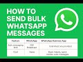 Send Bulk WhatsApp Messages (Broadcast) Without Getting Banned