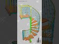 spiral steel staircase in advance steel shorts