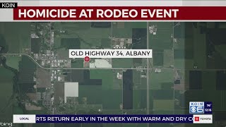 Corvallis man killed in shooting outside rodeo
