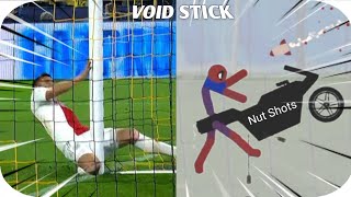 8➕ min Funny and Nuts🥜🔨 Moments 😂🔥 | Stickman Dismounting | Void Stick