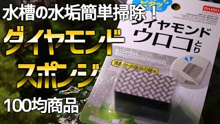 Introducing the 100-yen Diamond Sponge in a TV shopping style #35 [Aquarium].