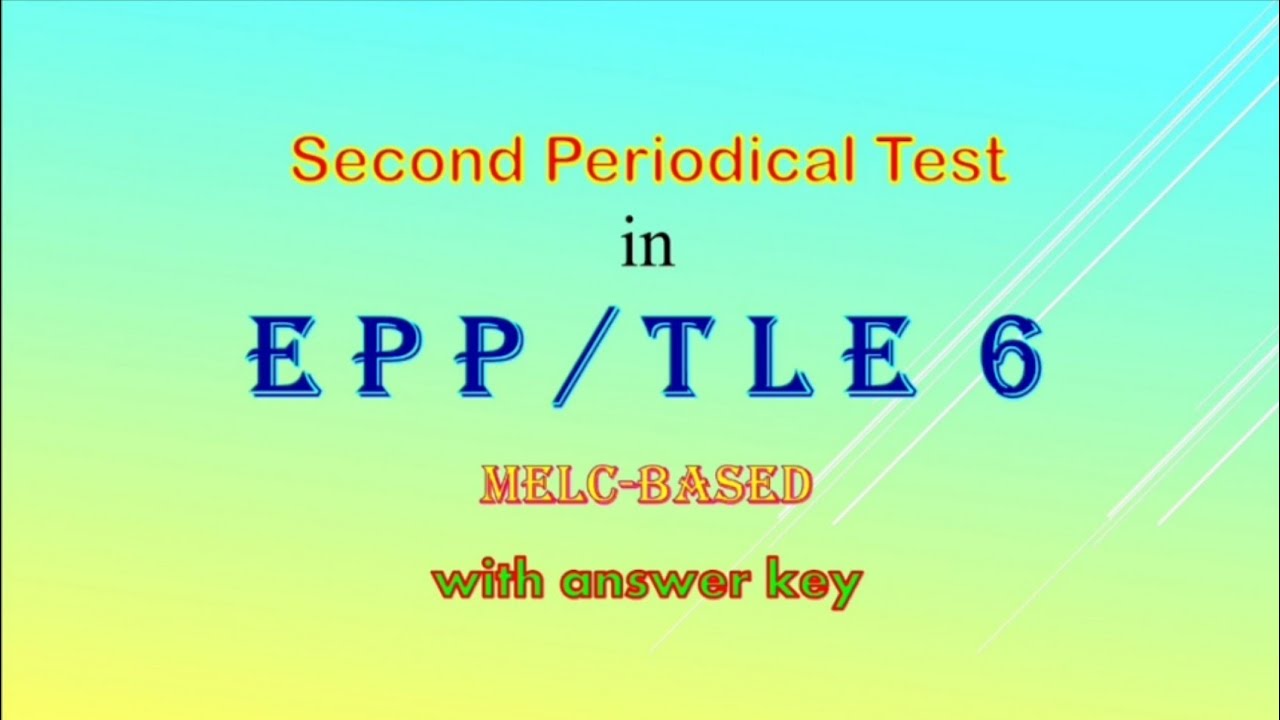 Grade 6 Melc Based Periodical Tests Archives The Deped Teachers Club ...