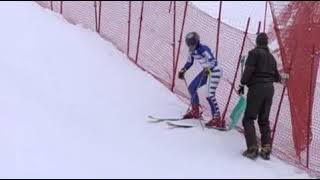 Alpine Skiing - 2005 - Women's Giant Slalom - Birkelund crash in Lienz