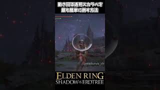 【エルデンリングDLC】動き回る透明スカラベを最も簡単に倒す方法 #eldenring #エルデンリング