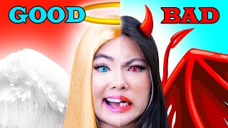 DATING TWO GIRLS AT ONCE | GOOD VS BAD GIRLFRIEND | FUNNY DATING HACKS BY CRAFTY HACKS PLUS