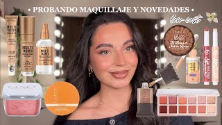 PROBANDO MAQUILLAJE MENOS DE 15€ 💸| Rimmel, Lovely, W7, Technic...