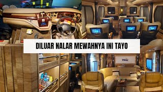 Grebek Interior dari Mercedes-Benz OC500RF 2542 X Adiputro Jetbus 3 SHD Gen 1 Luxury Milik PO Trac.