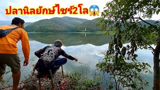 #ไม่ไหวอย่าฝืน ระยะ3.6โดนปลานิลยักษ์ไชร์2โล😲 #ตกชิงหลิวหมายธรรมชาติ🌳 Ep.60🎣🐟