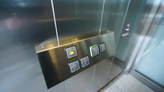 Sweden, Stockholm, Kungens Kurva Shopping Centre, KONE elevator