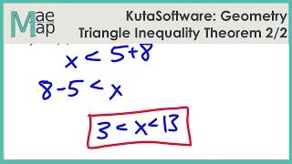 KutaSoftware: Geometry- Triangle Inequality Theorem Part 2