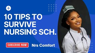 "NURSING SCHOOL SURVIVAL GUIDE:Top 10 Game-Changing Tips!"🩺👩⚕️