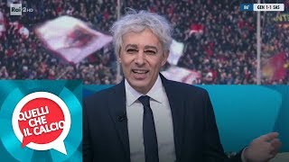 Massimo Giletti (Ubaldo Pantani) ospite in studio - Quelli che il calcio 03/02/2019