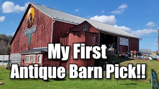 Barn Fresh Picks - My FIRST Antique \u0026 Vintage Barn Pick - Collector \u0026 Reseller Shop With Me - Rual