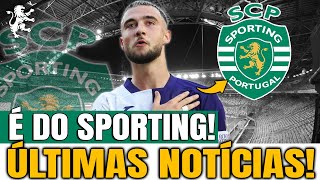 🚨URGENTE! NOVO REFORÇO DO SPORTING CONFIRMADO! NOTICIAS DO SPORTING CLUBE DE PORTUGAL