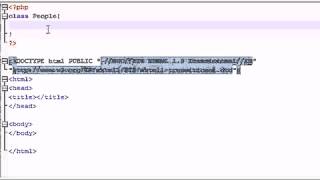 PHP Tutorial - 36 - Introduction to Object Oriented PHP