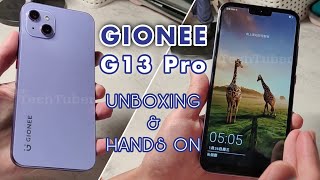 Gionee G13 Pro ( iPhone 13 ?! ) - Unboxing \u0026 Hands On | 85 US$ iPhone13 g13pro