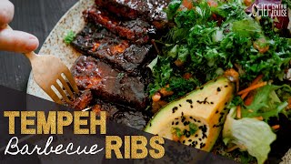 How To Make Tempeh BBQ Ribs | Vegan Recipe