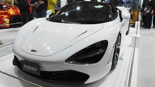 (4K)RAYS McLaren 720S wheel VMF C-01 レイズ マクラーレン720S ベルサスモードフォージド - OSAKA AUTO MESSE 2020