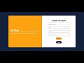 Responsive Sign up Page | React.js | TailwindCss 3.0 | May We Code
