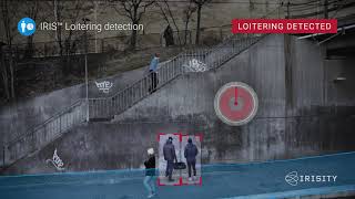 Irisity IRIS™ – Loitering detection
