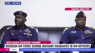 Nigerian Air Force School NAFSAINT Graduates 18 Air Officers
