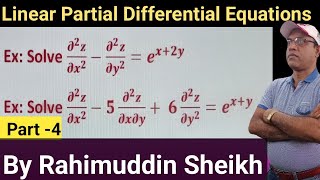 Linear Partial Differential Equations with constant coefficients part-4 by Rahimuddin Sheikh